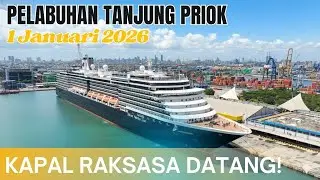 Libur Tahun Baru 2026, Kapal Pesiar Raksasa Dunia Sandar di Jakarta!