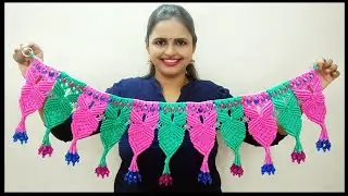 How to Make Macrame Toran DIY Door Hanging