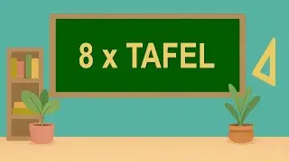 8 x Tafel Video vir Kinders - Leer Vermenigvuldiging op 'n Prettige Manier