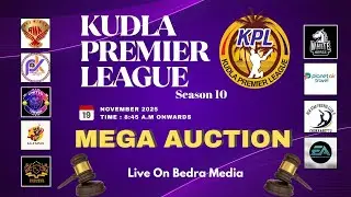 KUDLA PREMIER LEAGUE 2025 || SEASON 10 || PLAYER AUCTION