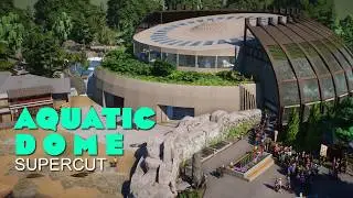 Building AN ECO FRIENDLY DOME for AQUATIC Species ONLY in Planet Zoo! Calming Longplay