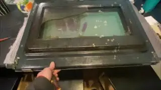 Духовка Whirpool — замена стекла дверцы и/или чистка внутренней поверхности дверцы