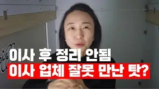 이사 후에 더 어질러진 집, 해결 방안은?
