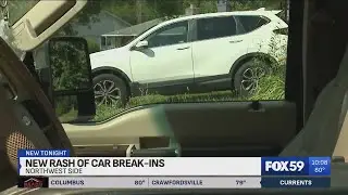 New rash of car break-ins