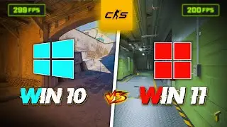 CS2 : Windows 10 vs Windows 11 | FPS TEST