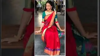 manvitha kamath saree looks