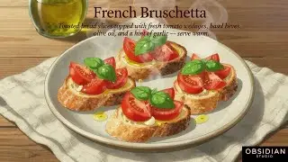 French Bruschetta Trio | My Cookbook – Season 1