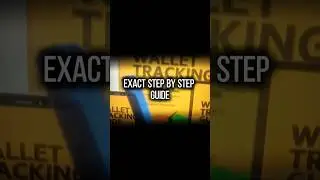 Wallet Tracking Guide in Bio ✅ #shorts #success #trading #business