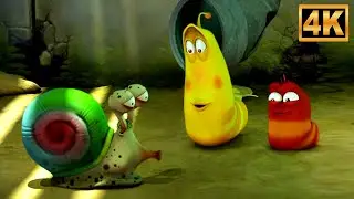 Larva & Snail | Funny Animated Cartoon Series for Babies 🐌