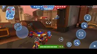 Mech Arena Control Point Clash Battle || Map Smokestacks || Orion & Panther Dual MVP ||