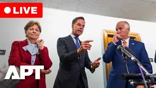 LIVE | NATO Secretary General Mark Rutte Joins US Senators for Joint Press Briefing | APT