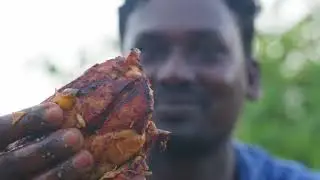 CHICKEN ROAST | Big Chicken Pieces Cooking & Eating In Village | Delicious Chicken Recipe In Village