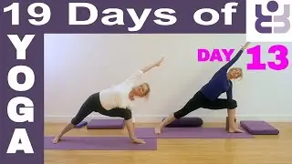 19 Days of Yoga - Day 13. Iyengar Yoga Sequence