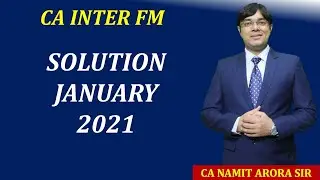 FM SOLUTION JANUARY 2021