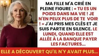 Ma Fille A Crié : « Tu Es Un Poids Dans Ma Vie ! » Le Lendemain Elle A Découvert Que...