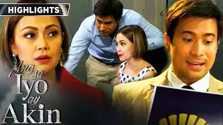 Gabriel and Marissa work together on a presentation for Ce&ntilde;idoza | Ang Sa Iyo Ay Akin