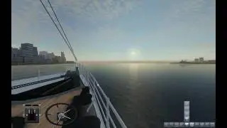 Trip on the RMS TItanic through New York -- Ship Simulator 2008