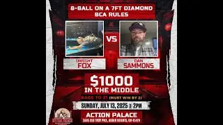 Dwight Fox vs Dan Sammons - 8-Ball 7/13/25