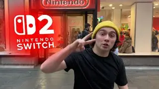 FIRST IN LINE FOR THE NINTENDO SWITCH 2 - NYC