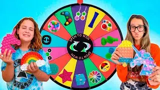 TROCAS DE FIDGET TOYS I TROCANDO FIDGET TOYS COM ROLETA ft:  @FabianaLandimm