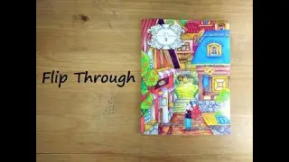 Nice Little Town 11 (Eleven) Coloring Book flip through -  Tatiana Bogema (Stolova)