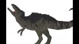 Giganotosaurus vs car (anomaly animation jokes)