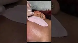 Soothing waxing experience with asmr vibes #sideburnwax
