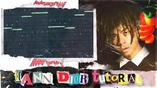 MAKING AN IANN DIOR & TUXX GUITAR MELODY! (FL Studio Tutorial)