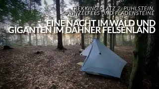 Eine Nacht im Wald und Giganten im Dahner Felsenland | Trekking Platz 2 | Trekking in der Pfalz