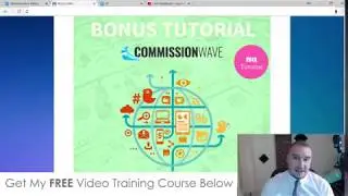 Commission Wave Review ⚠️WARNING⚠️ Extra Special Deal! 👷CUSTOM👷 FREE BONUSES INSIDE!!