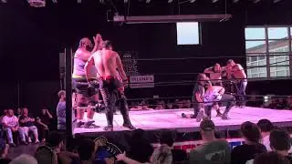 Nick Blackwell, Rabbit Rogu3, and Richard Wicheon Vs Block B and CJ Knight
