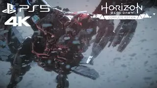 Horizon Zero Dawn Remastered - Stormbird Boss Fight 4K PS5
