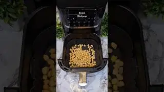 Try These Crispy Roasted Chickpeas in Air Fryer | Healthy Protein Snack Recipe