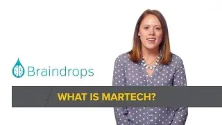 Braindrops: What Is Marketing Technology?