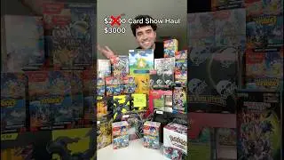 $2000ish Card Show Haul #pokemoncards