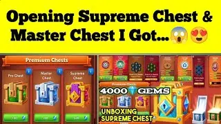 Opening Supreme Chests & Silver Chest I Got...😍 I Carrom pool I Supreme chest I Epic strikers I