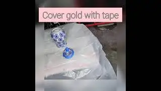 Painting a gingerjar