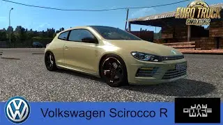 🚗 Volkswagen Scirocco R версия 1.4 для Euro Truck Simulator 2 #ETS