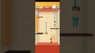 Rescue cut gameplay (stage-44) fail Save the kid #shorts #viral