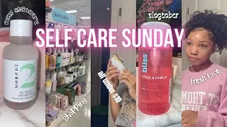 SELF CARE SUNDAY || SUNDAY RESET + VLOGTOBER + RESET ROUTINE 2022