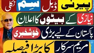 پیرنی ڈبل سم نکلی ! نیازی کے بیٹوں کا اعلان ! بڑی خبر 