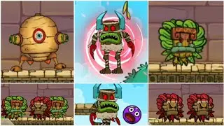 Blue Ball 11 - Fight All Bosses ( Fast Speed Gameplay)