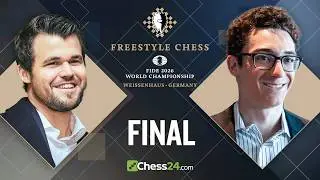 MAGNUS CARLSEN y FABIANO CARUANA LUCHAN por el TITULO de CAMPE&Oacute;N MUNDIAL (Freestyle) | GRAN FINAL