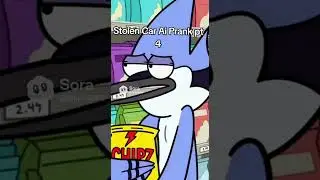 Stolen Car Ai Prank #shorts #regularshow #anime #funny #cartoon #animeedit #myheroacademia
