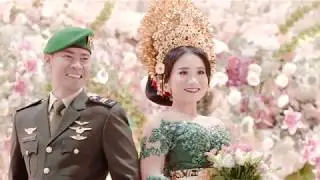 Upacara Resepsi Pedang Pora TNI - AD | Akmil Korps Penerbad | Balinese | dr. Dara & Lettu Cpn Kadek
