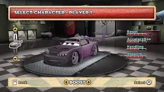 Cars Mater-National Wii - Boost Gameplay (Dolphin)