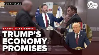 Trump promises 'economic boom' as latest jobs report complicates administration's message