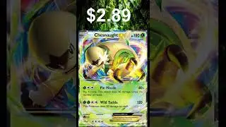 Top 5 Most Expensive Chesnaught Cards #shorts #cool #fyp #love #pokemon #ten #top10 #top5 #five #tcg