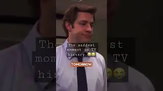 The Saddest moment in TV history 😭😭 Michael & Jim say goodbye #theoffice #shorts