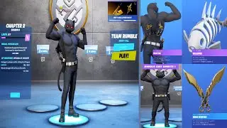 Unlocking SHADOW Style of MEOWSCLES Skin, FELINE FUN, SKELLFISH, SOLID SCRATCH & SWOLE CAT |Fortnite